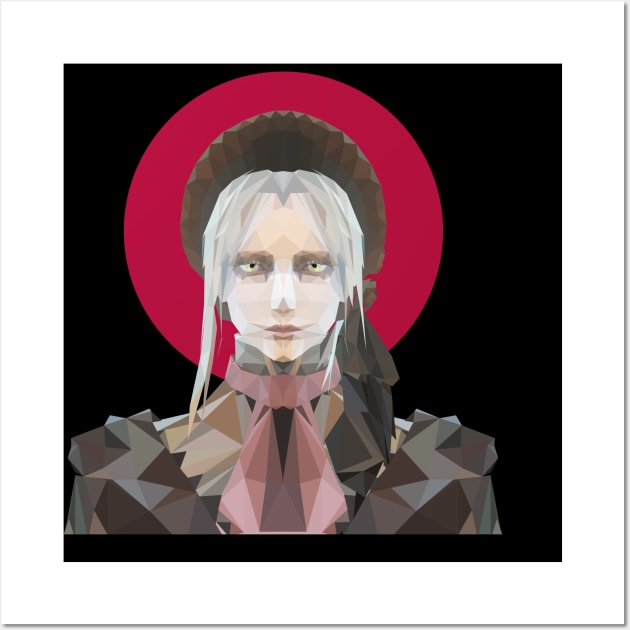 Polygon Plain Doll Wall Art by hoodwinkedfool